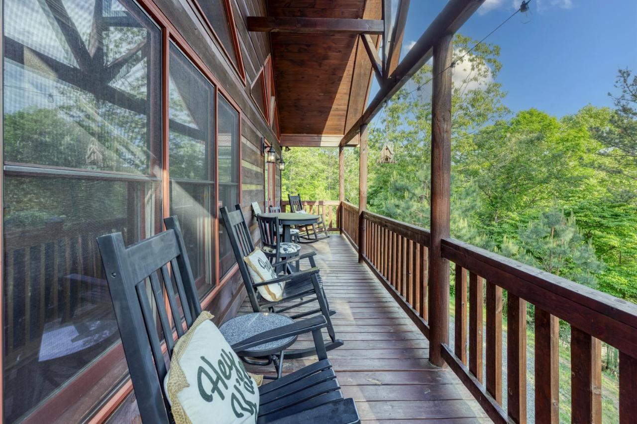 Trout N' About Your Blue Ridge Mountains Retreat, Hot Tub + Game Room! เอลลิเจย์ ภายนอก รูปภาพ